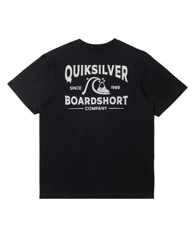 Quiksilver Men's Time Tested Short Sleeve T-shirt In Black