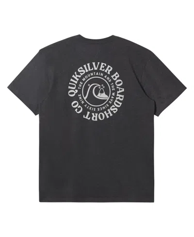 Quiksilver Men's Too Fine Short Sleeve T-shirt In Charcoal Heather