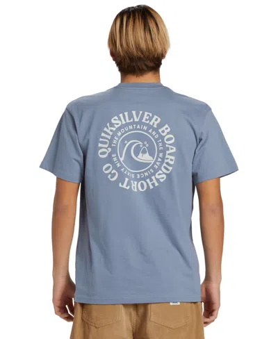 Quiksilver Men's Too Fine Short Sleeve T-shirt In Flint Stone