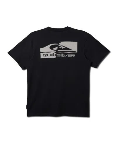 Quiksilver Men's Torn Short Sleeve T-shirt In Black