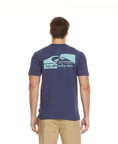 Quiksilver Men's Torn Short Sleeve T-shirt In Navy