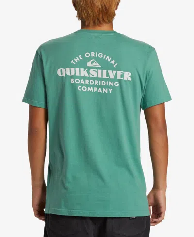 Quiksilver Men's Tradesmith Mt0 Short Sleeve T-shirt In Green