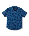 Quiksilver Men's Waikoloa Classics Short Sleeve Shirt In Blue