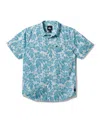 Quiksilver Men's Waikoloa Classics Short Sleeve Shirt In Blue
