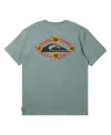 Quiksilver Men's Wave Lei Mor Short Sleeve T-shirt In Chinois Green