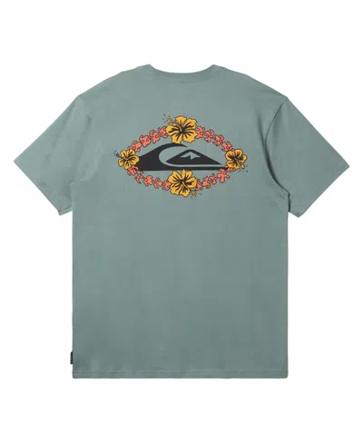 Quiksilver Men's Wave Lei Mor Short Sleeve T-shirt In Chinois Green