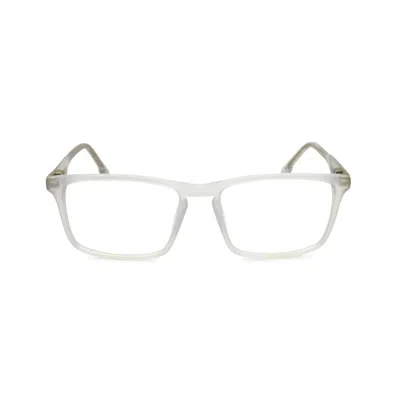 Quiksilver Men's White Rectangular Eyeglass Frames Qs2001-1