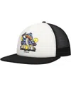 Quiksilver Men's White/black Tripson Trucker Snapback Hat
