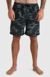 QUIKSILVER QUIKSILVER MIKE VOLLEY RECYCLED SWIM TRUNKS
