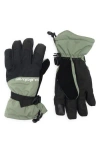 Quiksilver Mission Water Repellent Gloves In Black
