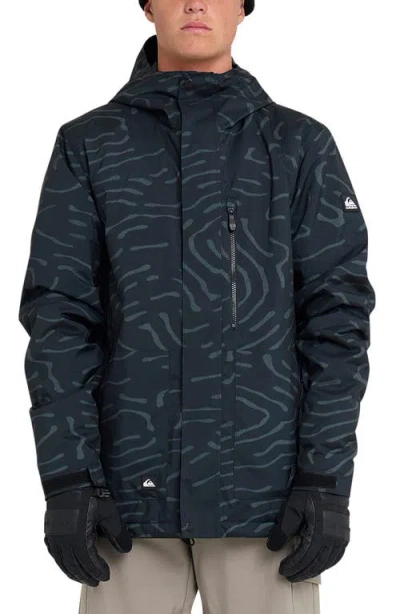 QUIKSILVER QUIKSILVER MISSION WATER RESISTANT WARMFLIGHT® INSULATED JACKET