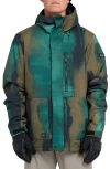 Quiksilver Men's Mission Printed Long-sleeve Jacket In Green