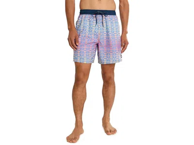 Quiksilver Mix Volley 17 Men's Swimwear Palace Blue: Lg In Multi