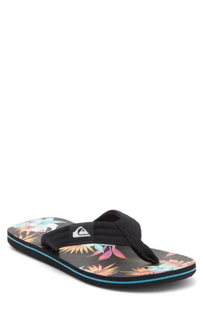 Quiksilver Molokai Layback Ii Flip Flop In Black