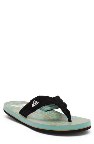 Quiksilver Moncata Layback Flip Flop In Multi