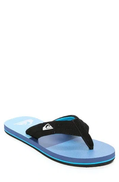 Quiksilver Moncata Layback Flip Flop (men) In Blue