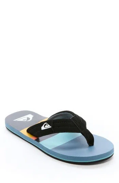 Quiksilver Moncata Layback Flip Flop (men) In Multi