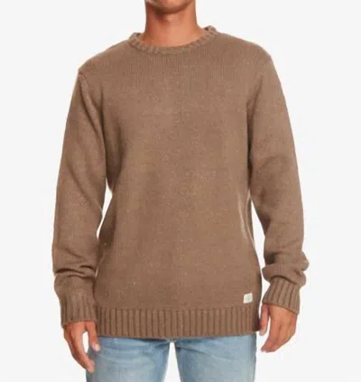 Quiksilver Neppy Sweater In Brown
