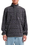 Quiksilver No Destination Fleece Pullover In Gray