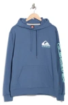 Quiksilver Omni Logo Graphic Hoodie In Blue