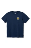 Quiksilver Omni Thorns Graphic T-shirt In Blue