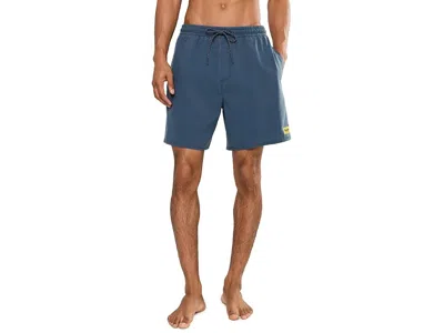 Quiksilver Pacifico Talavera Volley Men's Swimwear Dark Denim: Sm In Navy