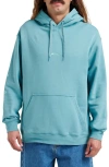Quiksilver Passage Logo Embroidered Graphic Hoodie