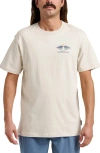 Quiksilver Peak Day Cotton Graphic T-shirt In Neutral