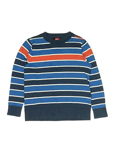 Pre-owned Quiksilver Kids' Pullover Sweater In Blue