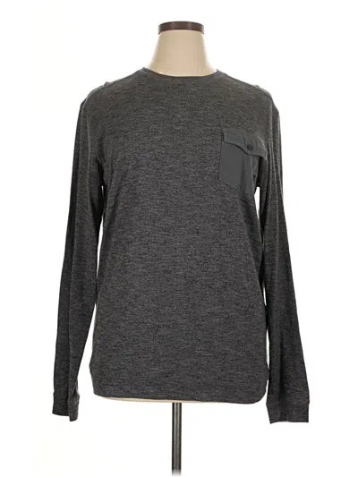 Pre-owned Quiksilver Pullover Sweater In Gray