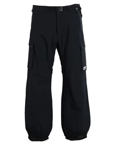 Quiksilver Qs Pantalone Snow Snow Down Cargo Pt Man Snow Wear Black Size Xl Nylon
