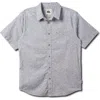 Quiksilver Ritz Short Sleeve Button-up Shirt In Black
