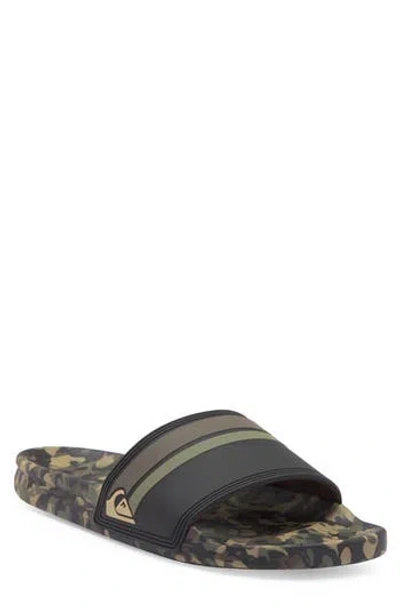 Quiksilver Rivi Sport Slide In Green
