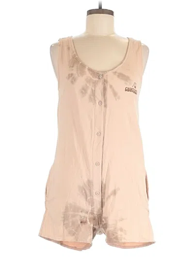 Pre-owned Quiksilver Romper In Brown