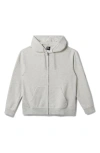 Quiksilver Saltwater Zip Hoodie In White/heather