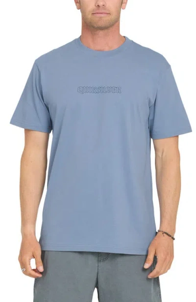 Quiksilver Serpents Short Sleeve Graphic T-shirt In Blue