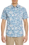 Quiksilver Men's Shades Classic Stretch Woven Shirt In Blue