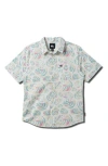 Quiksilver Shades Classic Short Sleeve Button-up Shirt In Multi