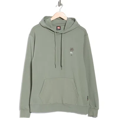 Quiksilver Shining Hour Fleece Graphic Hoodie In Blue