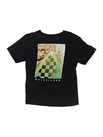 Pre-owned Quiksilver Kids' Short Sleeve T-shirt In Black