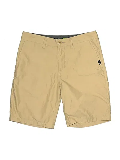 Pre-owned Quiksilver Shorts In Brown