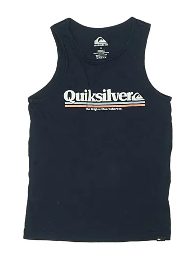Pre-owned Quiksilver Kids' Sleeveless T-shirt In Blue