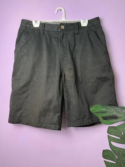 Pre-owned Quiksilver Sun Faded Black  Short Pants