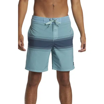 Quiksilver Surfksilk Street Swim Trunks In Green