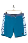 Quiksilver Surfsilk Arch Board Shorts In Ink Blue