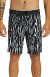 Quiksilver Surfsilk Board Shorts In Urchin- Black