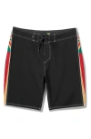 Quiksilver Surfsilk Hi Flight Board Shorts In Black