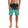 Quiksilver Surfsilk Panel 20 Board Shorts In Wild Fern Black