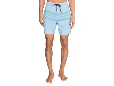 Quiksilver Surfsilk Street-trunk 18 Boardshorts In Blue
