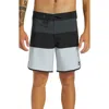 Quiksilver Surfsilk Tijuana Board Shorts In Mercury Sherpa- Black